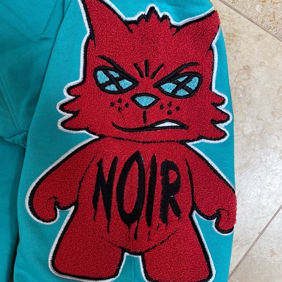 Maison Noir Joggers. Size L  Tiffany Teal Blue - Picture 4 of 6